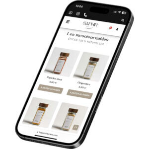 Site e-commerce épices du maroc