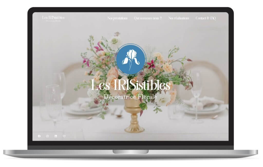 Site Vitrine Les Irisistibles