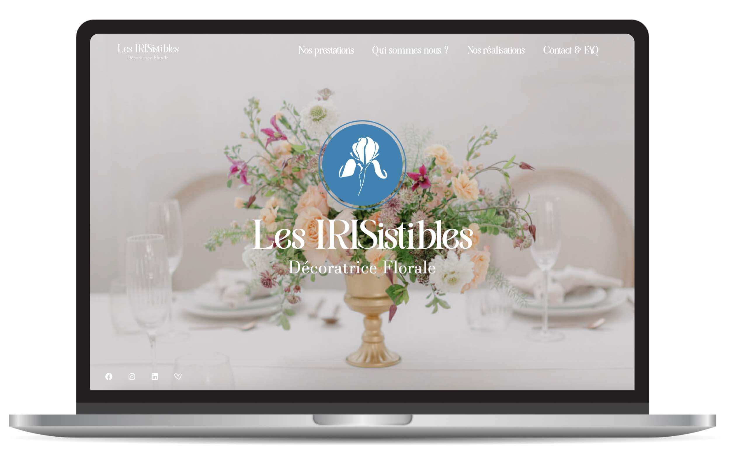 Site Vitrine Les Irisistibles
